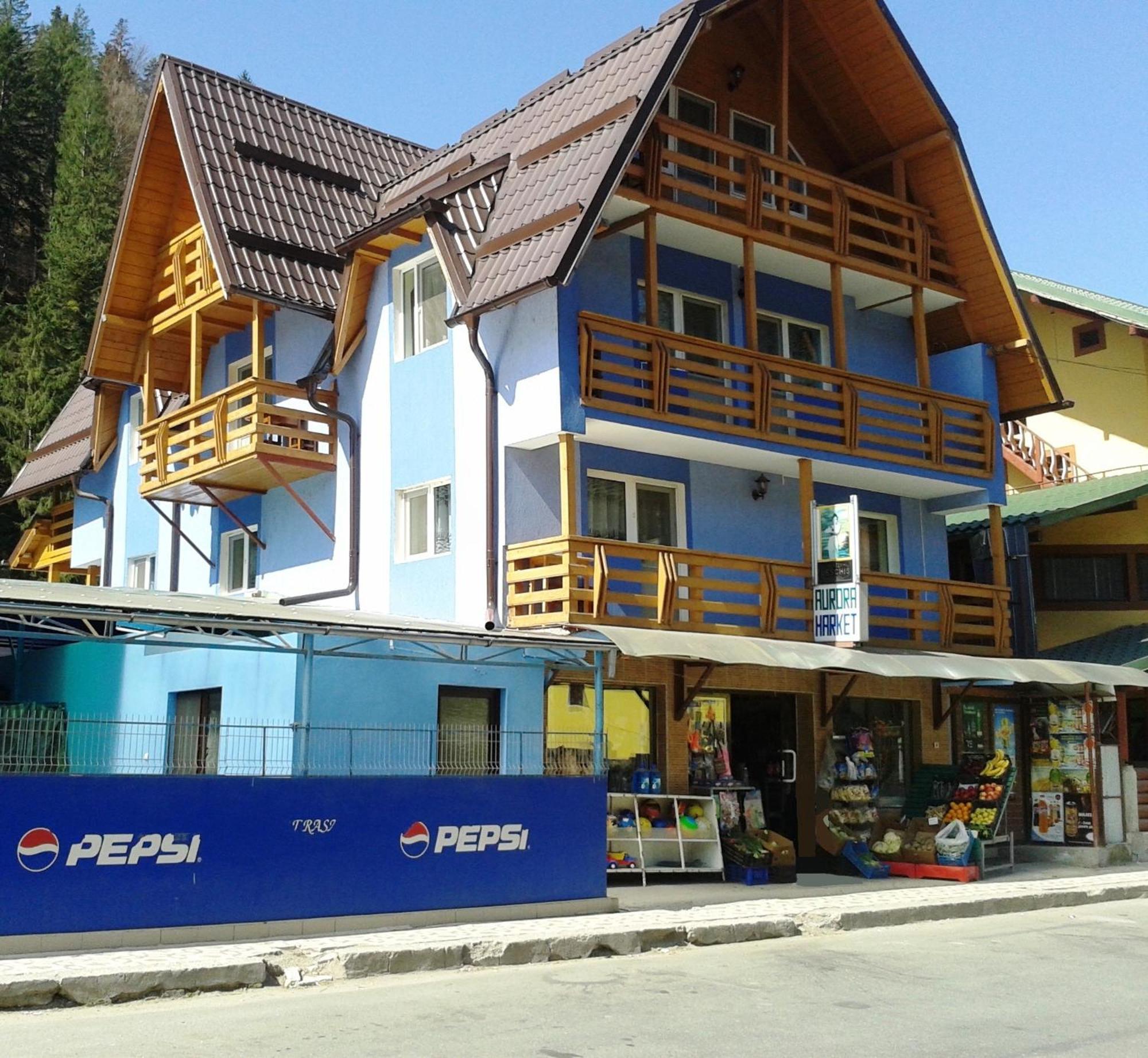 Pensiunea Aurora - Great Hostel Voineasa Dış mekan fotoğraf